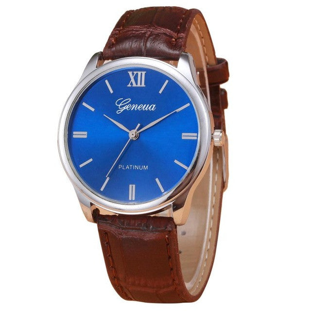 2017 Retro New Design Mens Watch Faux Leather Band Analog Quartz Wrist Watch For Men Male Clock Wristwatches relogio masculino
